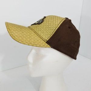 Guinness Licensed Straw Bill Logo Fitted Ballcap Hat cap